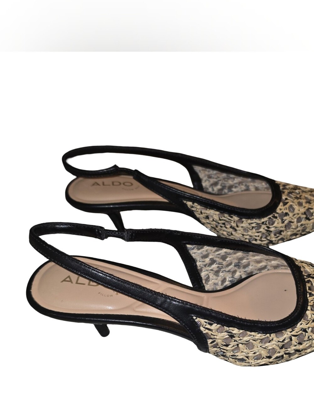 ALDO Women's Calantha Almond Toe Slingback Pumps Size 5 NEW